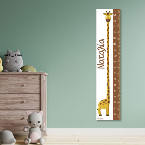 Καμηλοπάρδαλη Μετρητής Ύψους με Όνομα