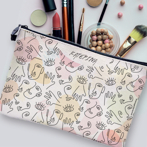 Λινό Τσαντάκι, Νεσεσέρ με μοτίβο Δώρο με Όνομα