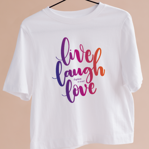 Φτιάξτε Μακό Live, Laugh, Love με Όνομα, Ημ/νία