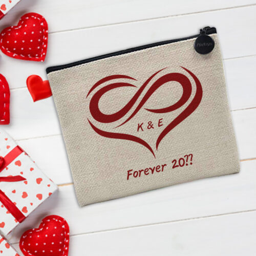 Πορτοφολάκι με Αρχικά, Μήνυμα, Love Infinity