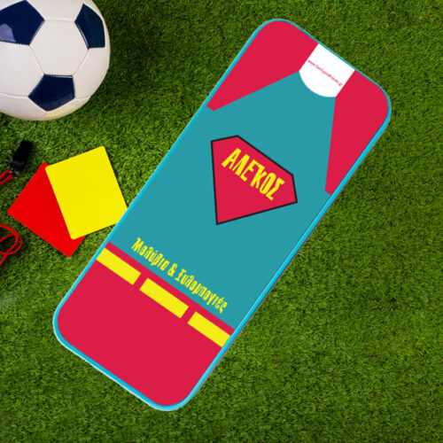 Κασετίνα για Αγόρι Μεταλλική Super Ήρωας με Όνομα