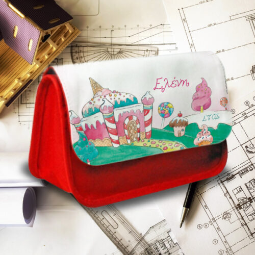 Κασετίνα με Ζαχαροκάστρο για Κορίτσια με Όνομα