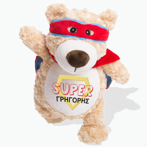 Αρκούδος Σούπερ Ήρωας με Κεντημένο Όνομα, Cubbies