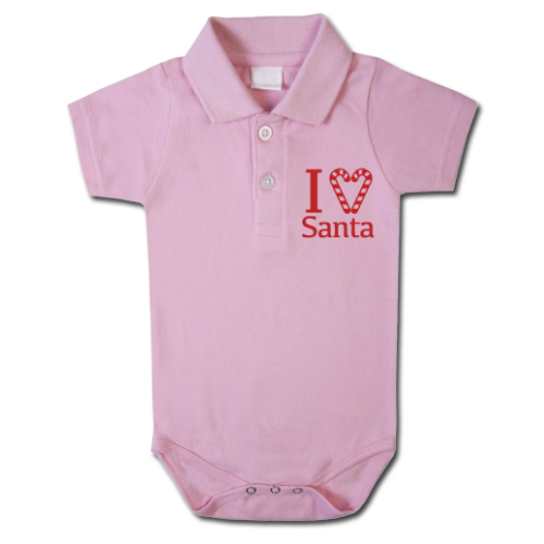 Βρεφικό Φορμάκι Πόλο Χριστουγεννιάτικο για Κοριτσάκι