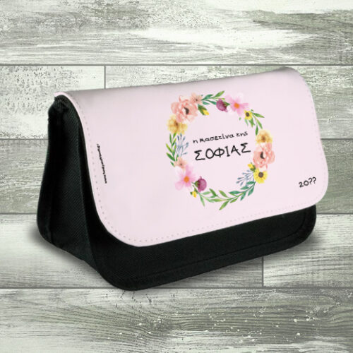 Στεφάνι από Λουλούδια σε Κασετίνα με Όνομα, Έτος