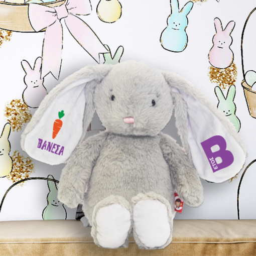 Προσωποποιημένο Λούτρινο Λαγουδάκι με Καρότο