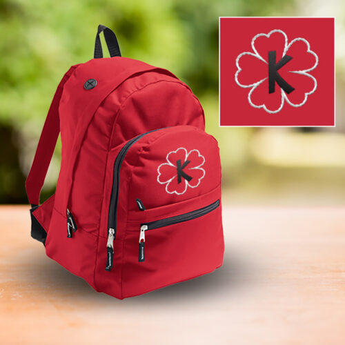 Σακίδιο Πλάτης, Backpack με Kέντημα Λουλούδι, Αρχικό