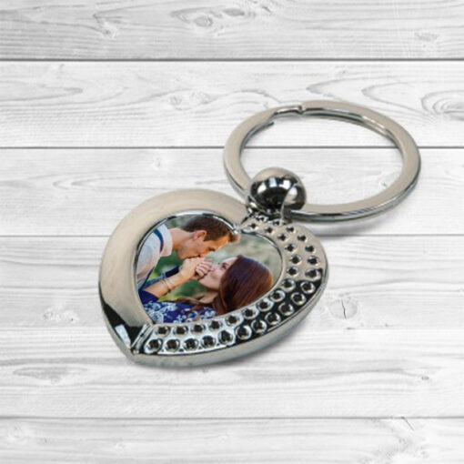 Δώρο Μεταλλικό Μπρελόκ με Φωτογραφία Προσωποποιημένο
