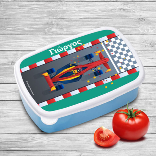 Τάπερ Φαγητού με Formula 1 για Αγόρια Νηπιαγωγείου, Παιδικού
