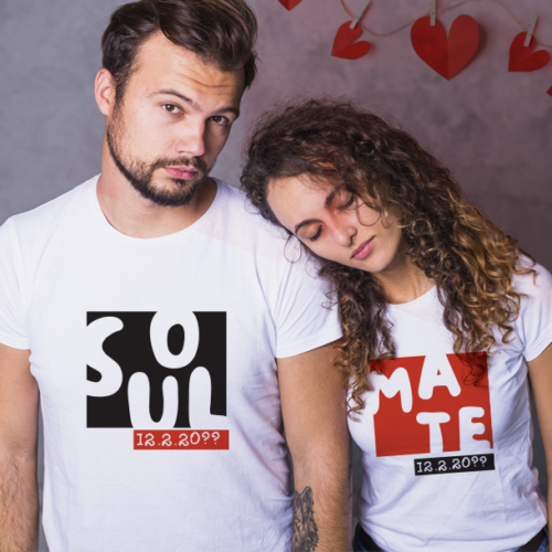 Soul Mate, 2 Μακό Προσωποποιημένα, με Ονόματα