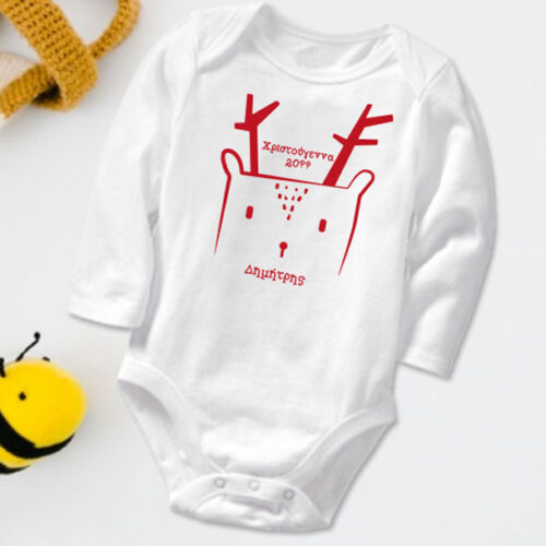 Φορμάκι με Τάρανδο τα Πρώτα Χριστούγεννα με Όνομα