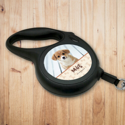 Λουρί Σκύλου Πτυσσόμενο Προσωποποιημενο με Όνομα και φωτογραφία