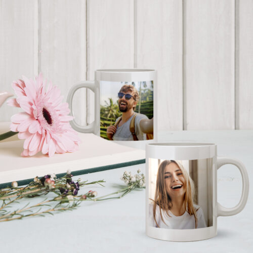 Προσωποποιημένη με 2 Φωτογραφίες Κούπα