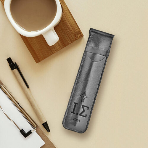 Θήκη Δερμάτινη, για στυλό με Αρχικά, Έτος