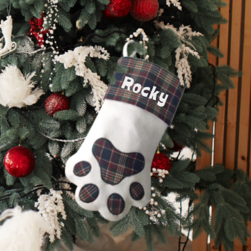 Μπότα για Σκύλο με όνομα, Διακοσμητική για Δένδρο