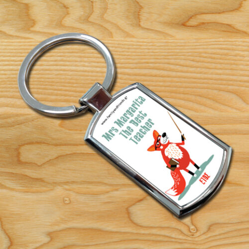 Μπρελόκ με Αλεπού για την Δασκάλα, Δάσκαλο Προσωποποιημένο