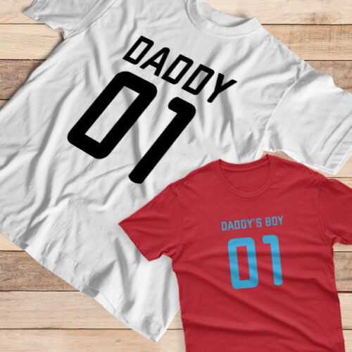 Σετ με 2 Μακό για Μπαμπά και Παιδί, Αγόρι ή Κορίτσι