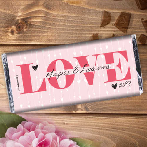 Σοκολάτα με Love, Μήνυμα, Ονόματα για ζευγάρια