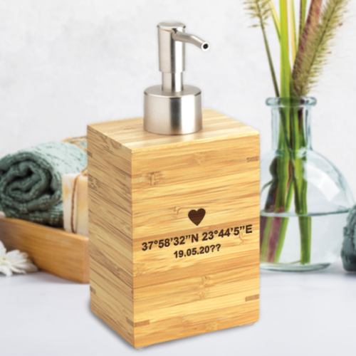 Συντεταγμένες σημαντικές χαραγμένες σε Αντλία κρεμοσάπουνου