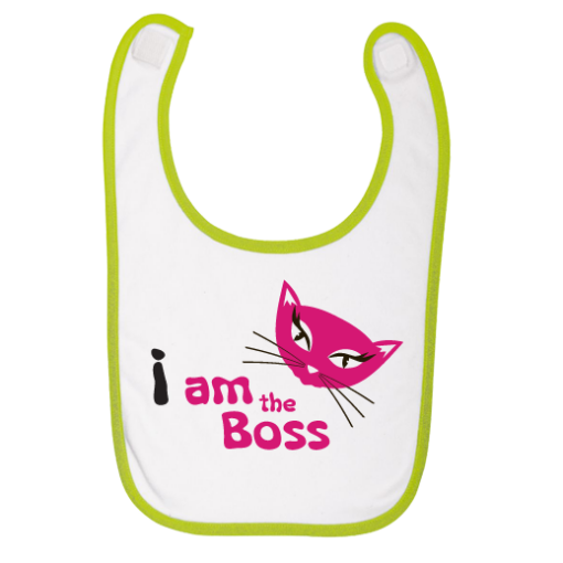 Σαλιάρα για Μωρά Κοριτσάκια, I am the Boss