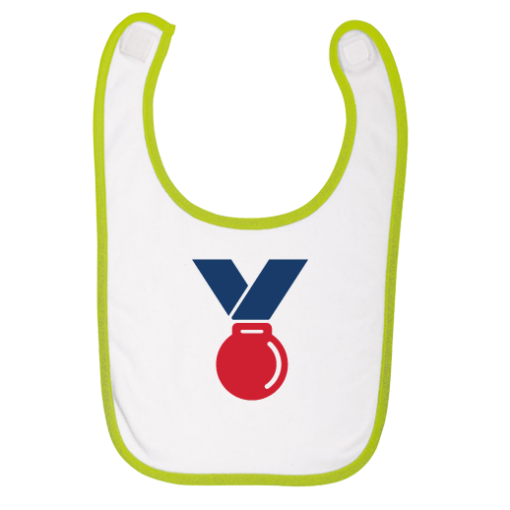 Σαλιάρα Μωρού για Αγοράκι, με Στάμπα Μετάλλιο