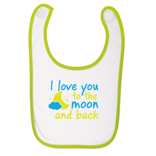 Δώρο Σαλιάρα για Αγοράκια, Ι Love you to the moon and Back