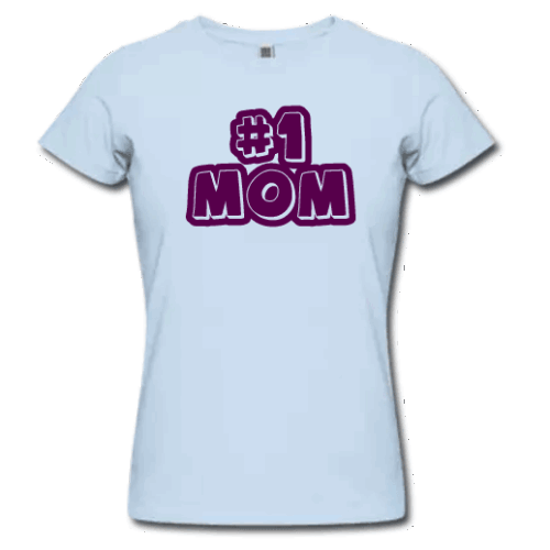 Γαλάζια Μπλούζα #1 Mom