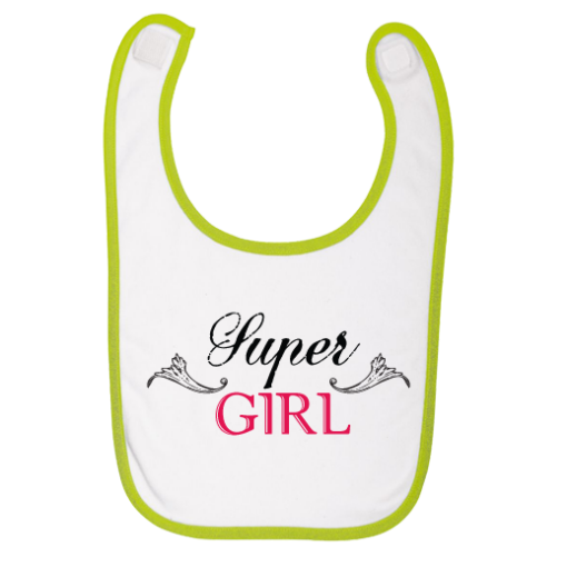 Σαλιάρα για Κοριτσάκια, Super Girl