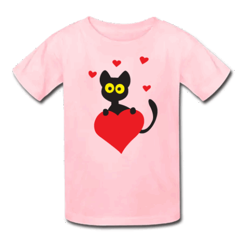 Ροζ Παιδικό Μακό με Γατούλα