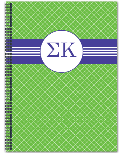 Τετράδιο Σπιράλ για το Σχολείο με Αρχικά