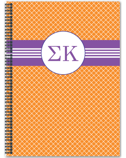 Τετράδιο Α4 με όνομα για Δημοτικό με Αρχικά Γράμματα