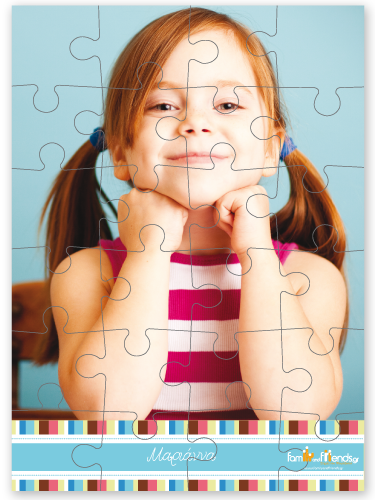 Παζλ με Ρίγες και Φωτογραφία