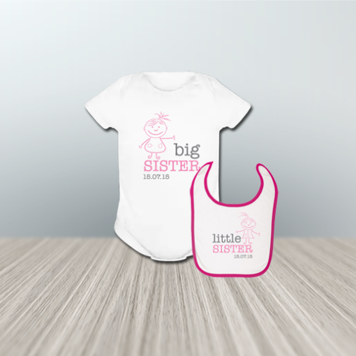 Δώρο για Δίδυμα Κοριτσάκια, Σετ Φορμάκι με Σαλιάρα