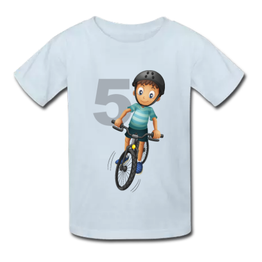 Προσωποποιημένο Παιδικό Μακό για Αγόρι με Ποδήλατο