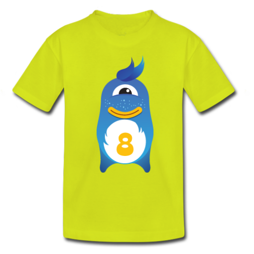 Προσωποποιημένο Παιδικό Μακό με Μπλε Τερατάκι