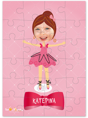 Poz Παζλ Μπαλαρίνα με Φωτογραφία