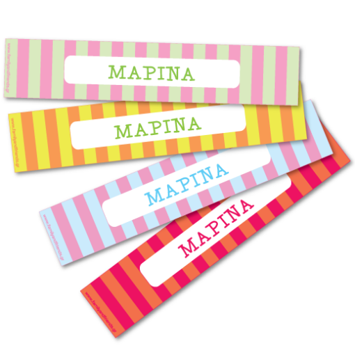 Σελιδοδείκτες για Βιβλία με Ρίγες