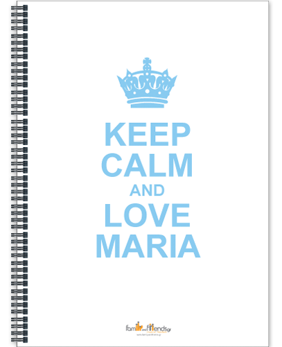 Τετράδιο Keep Calm and Love