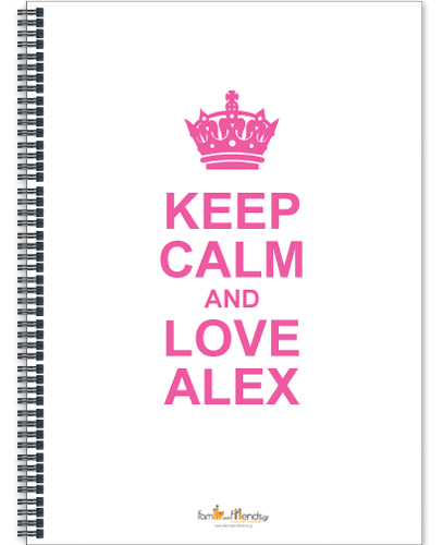 Δώρο Τετράδιο Keep Calm and Love