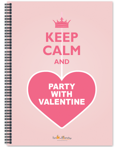 Τετράδιο Keep Calm Δώρο για τον Άγιο Βαλεντίνο