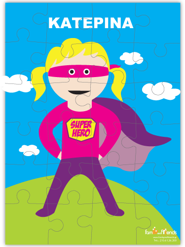 Παζλ Σούπερ Ηρωίδα