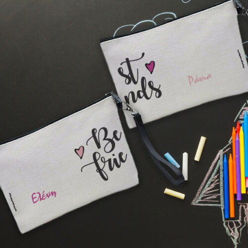 Κασετίνα, Τσαντάκι σετ 2 τεμάχια Best Friends