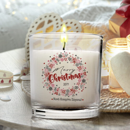 Αρωματικό Κερί σε ποτήρι με Ευχές, Ονόματα για Γυναίκες