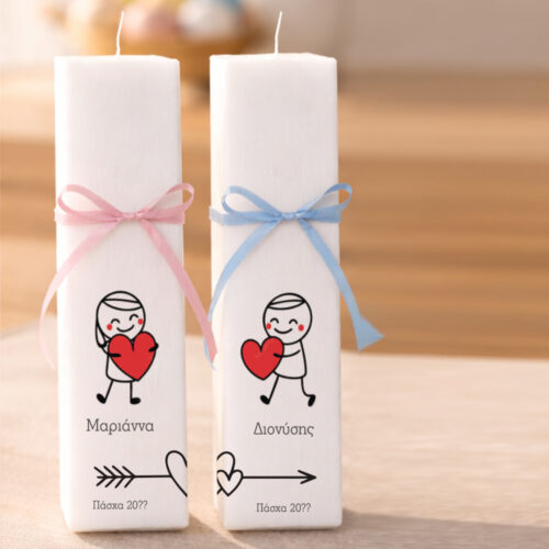 pasxalines lampades gia zevgari me onomata mama mpampa nono-nona